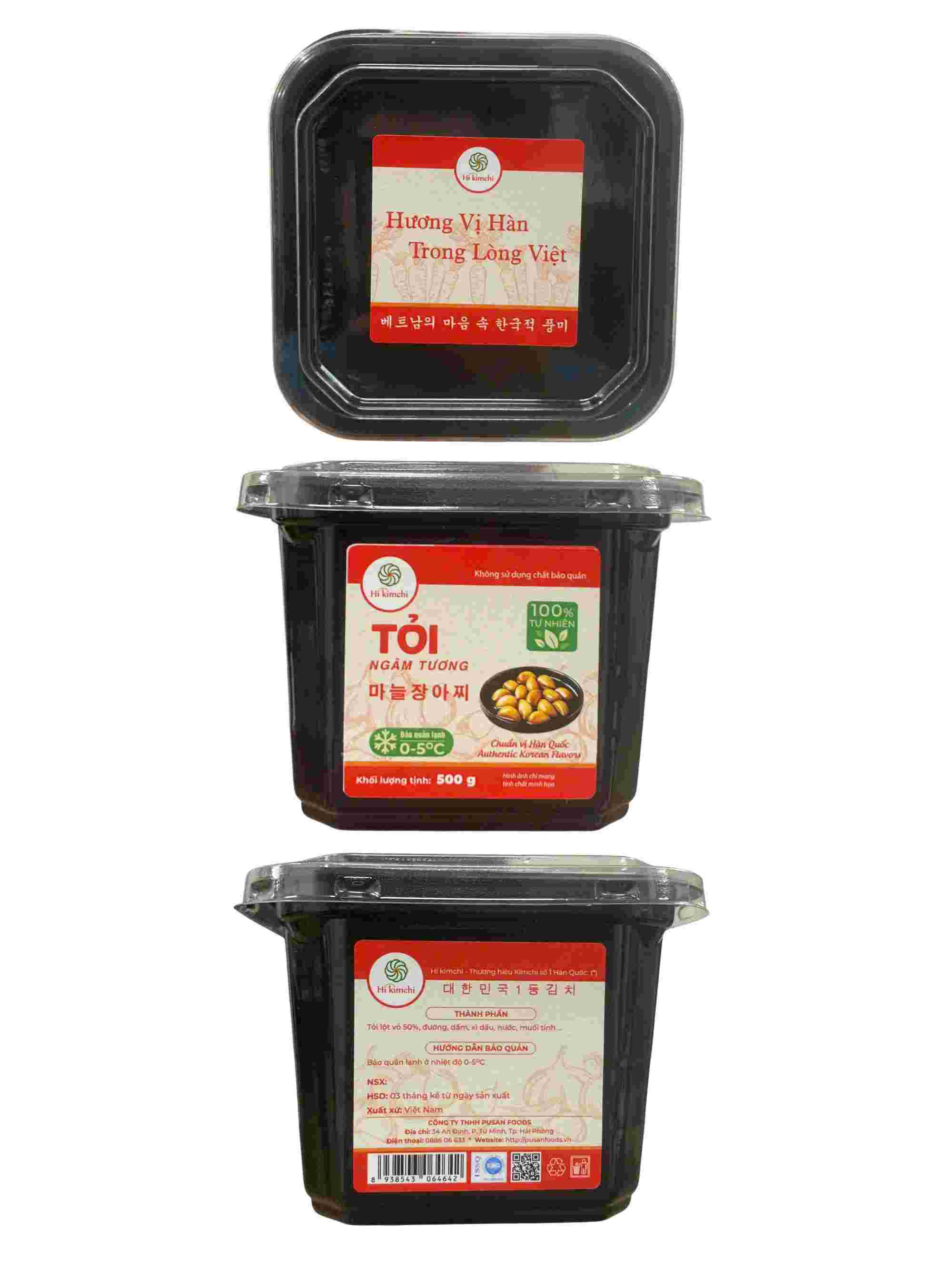 Tỏi ngâm tương 500g